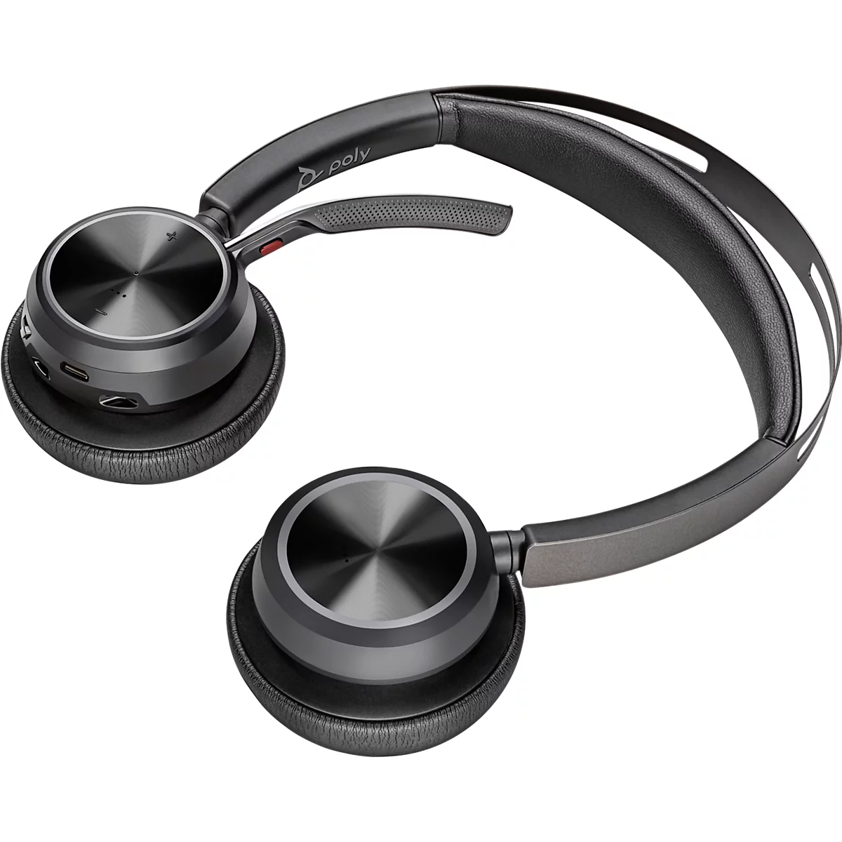 Poly Voyager Focus 2, für Microsoft Teams zertifiziertes USB-C Headset