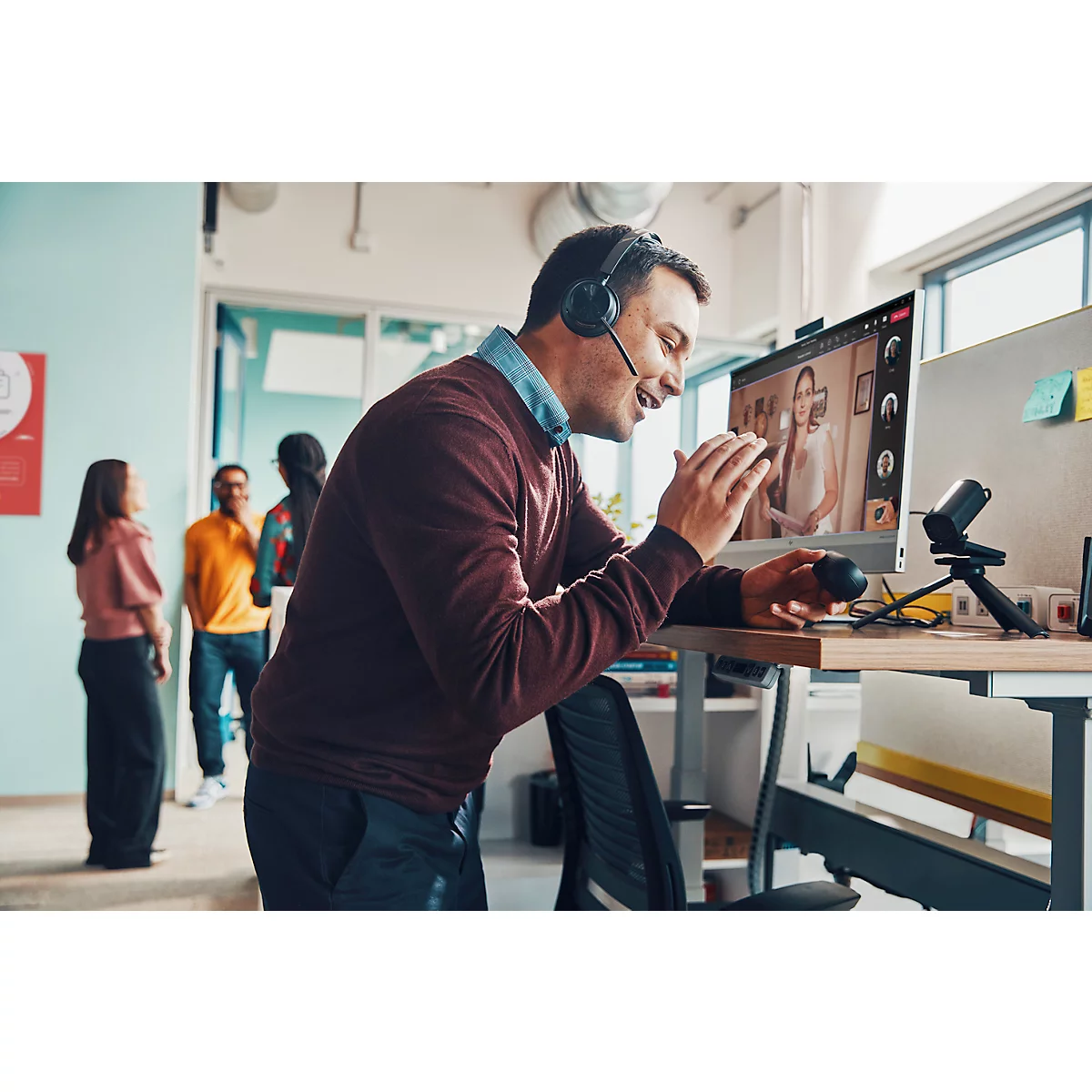 Poly Voyager Focus 2, USB-C headset gecertificeerd voor Microsoft Teams