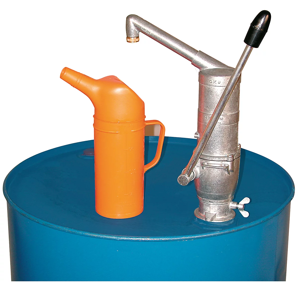 Pompe vide-fût - Pour fûts de 60 à 200 litres - Plastique