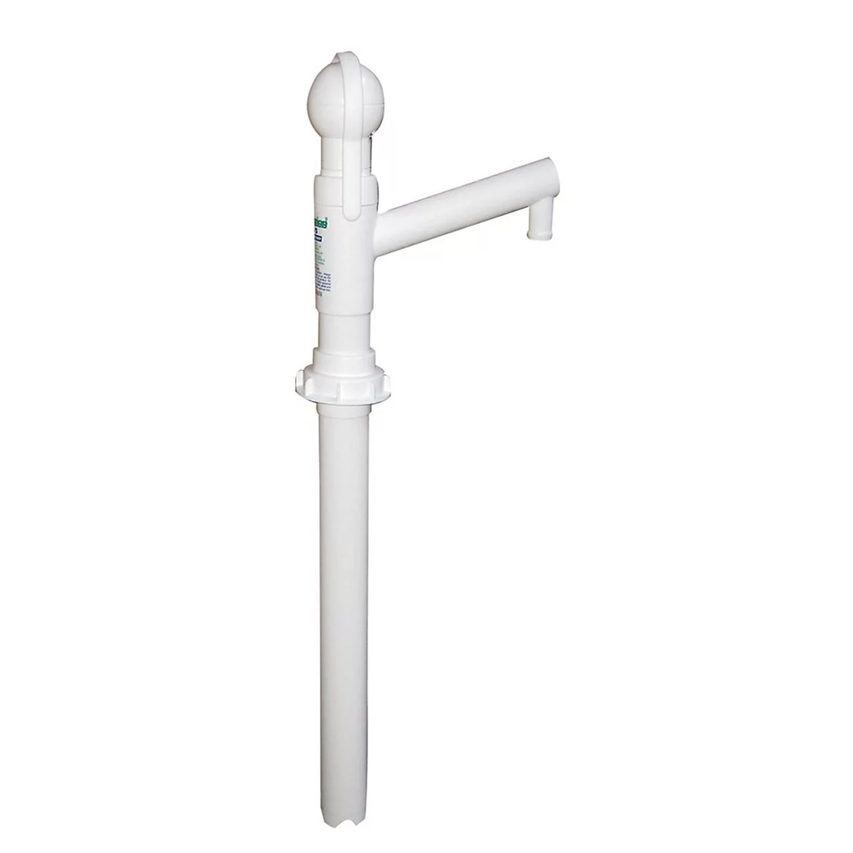 Pompe à main CEMO, plastique, 0,16 l/course, double effet, sécurité alimentaire, pour bidons jusqu'à 30 l