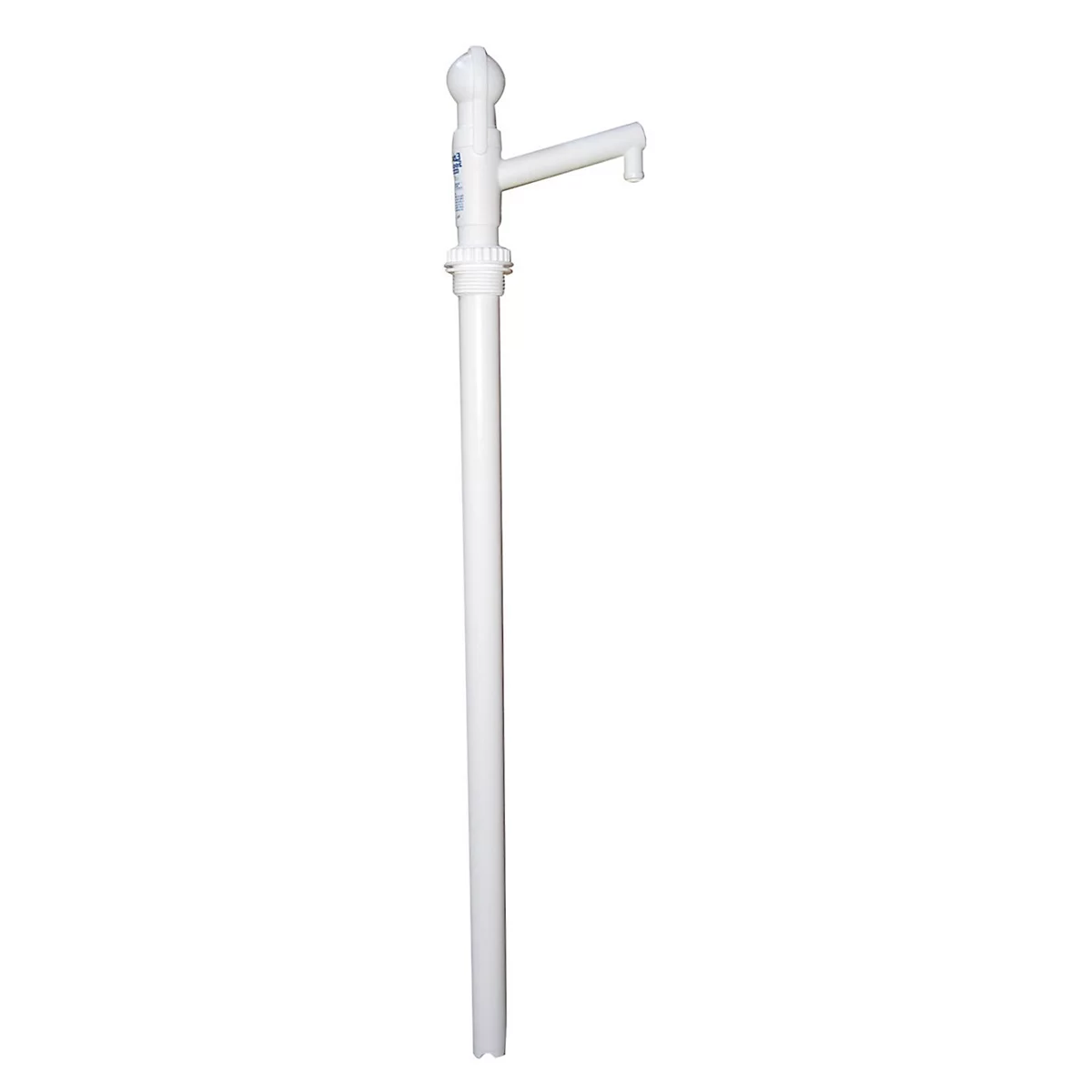 Pompe à main CEMO, plastique, 0,4 l/course, double effet, sécurité alimentaire, pour fûts jusqu'à 220 l