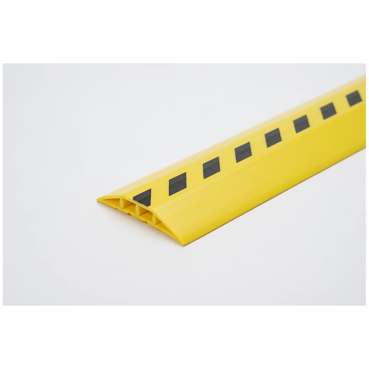 Pont de câble type 3, jaune de sécurité/noir, L 1,5 m x l 100 mm x H 17 mm