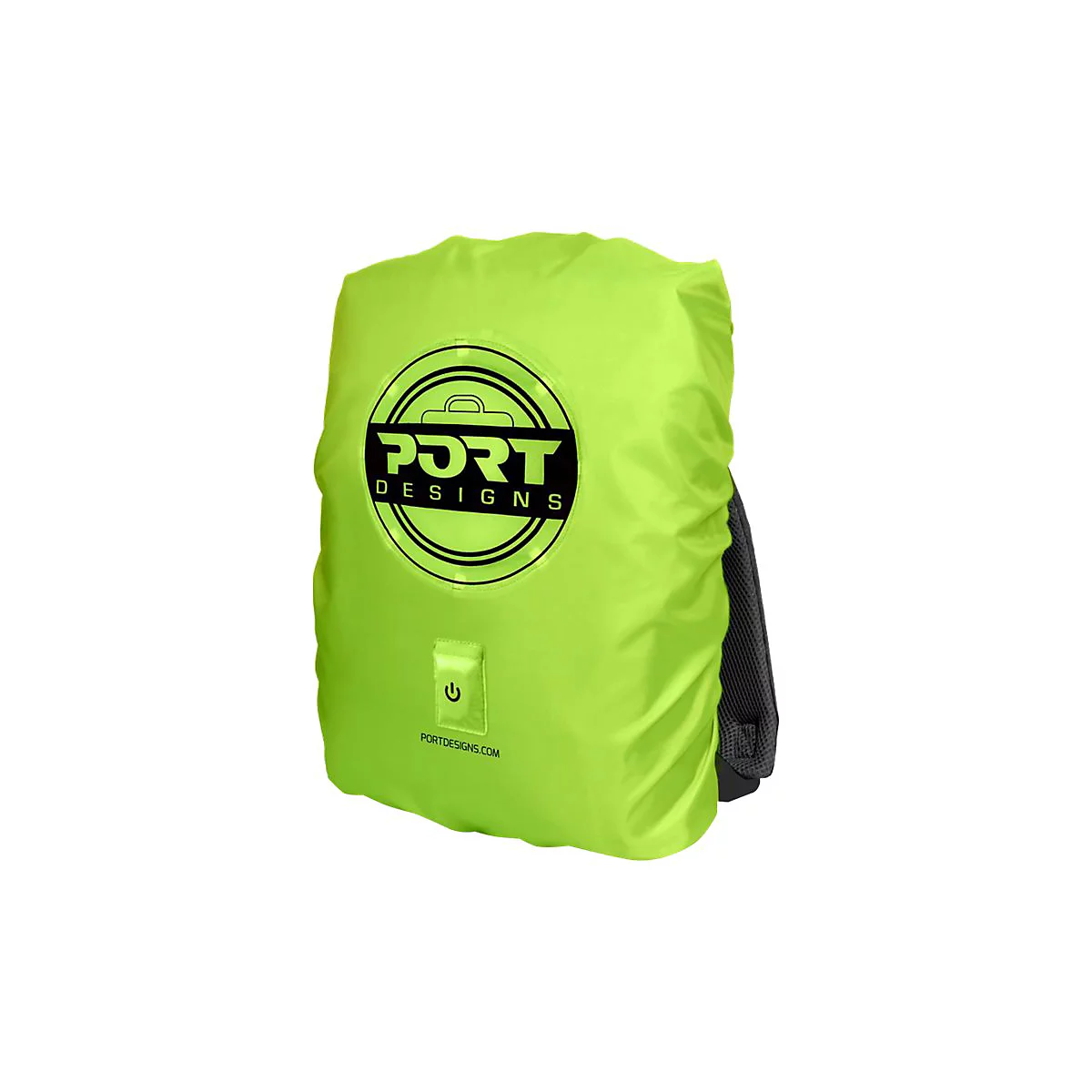 PORT Be VISIBL - Regenschutz für Notebookrucksack - Gelb