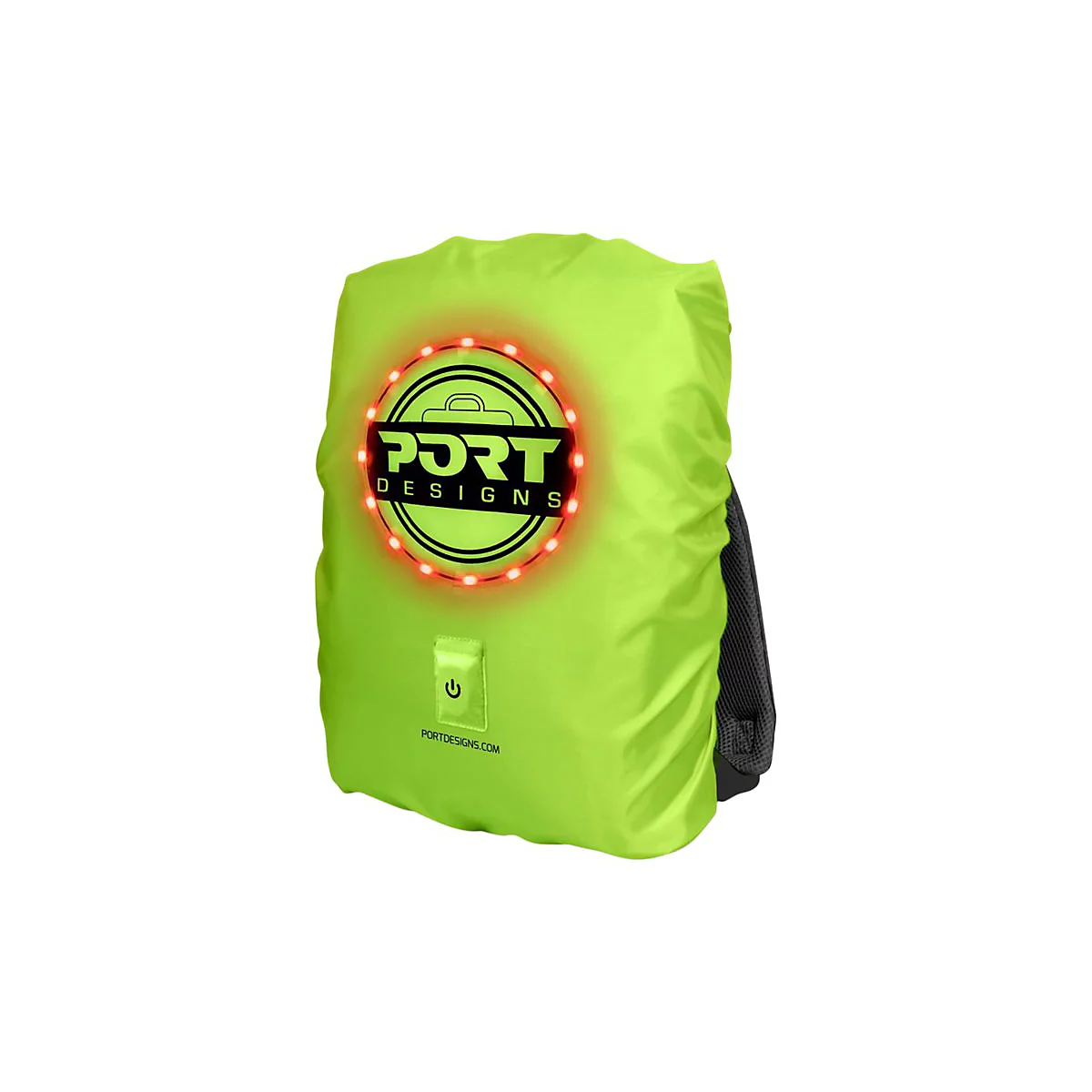 PORT Be VISIBL - Regenschutz für Notebookrucksack - Gelb