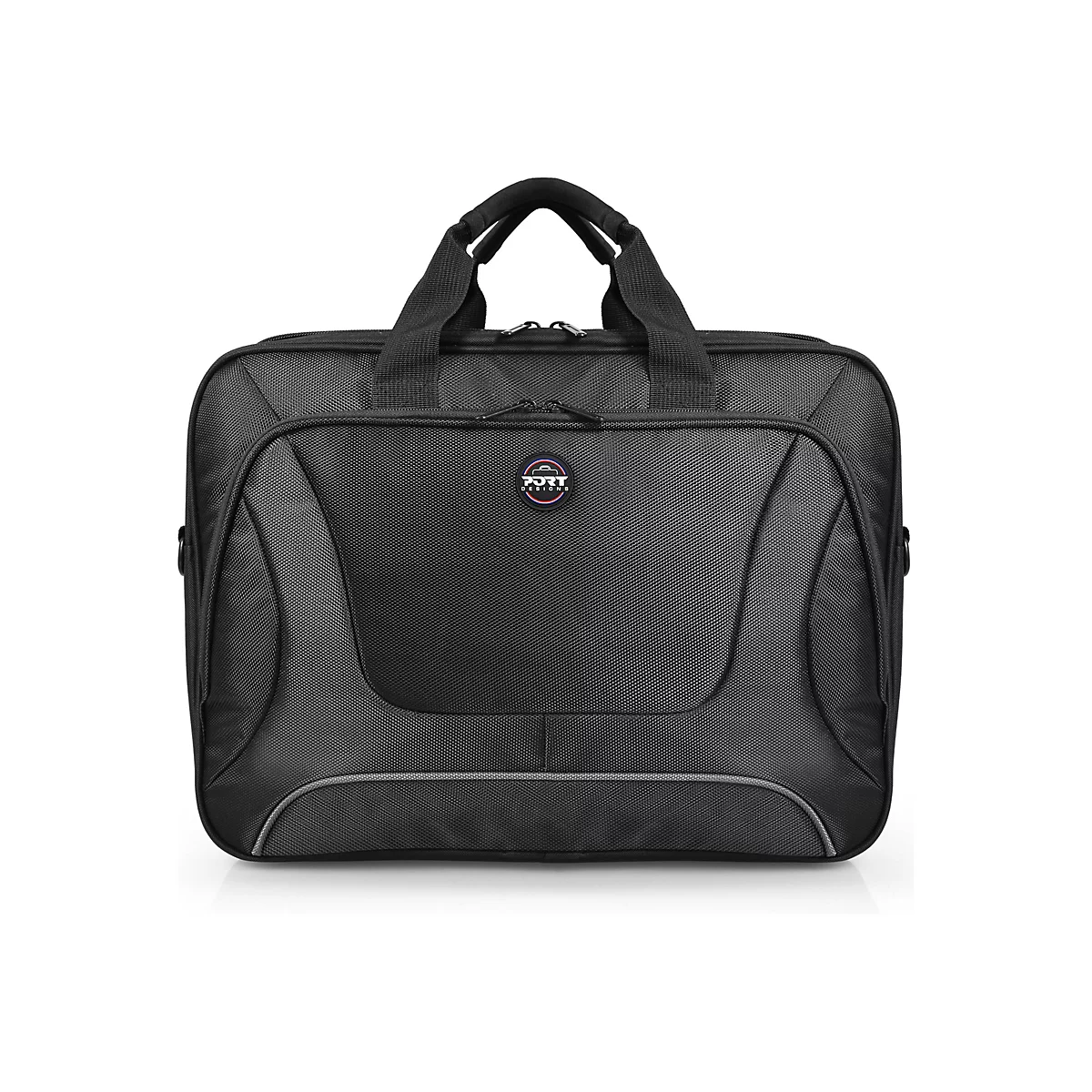 PORT COURCHEVEL Toploading - Notebook-Tasche - 39.6 cm (15.6') - Schwarz