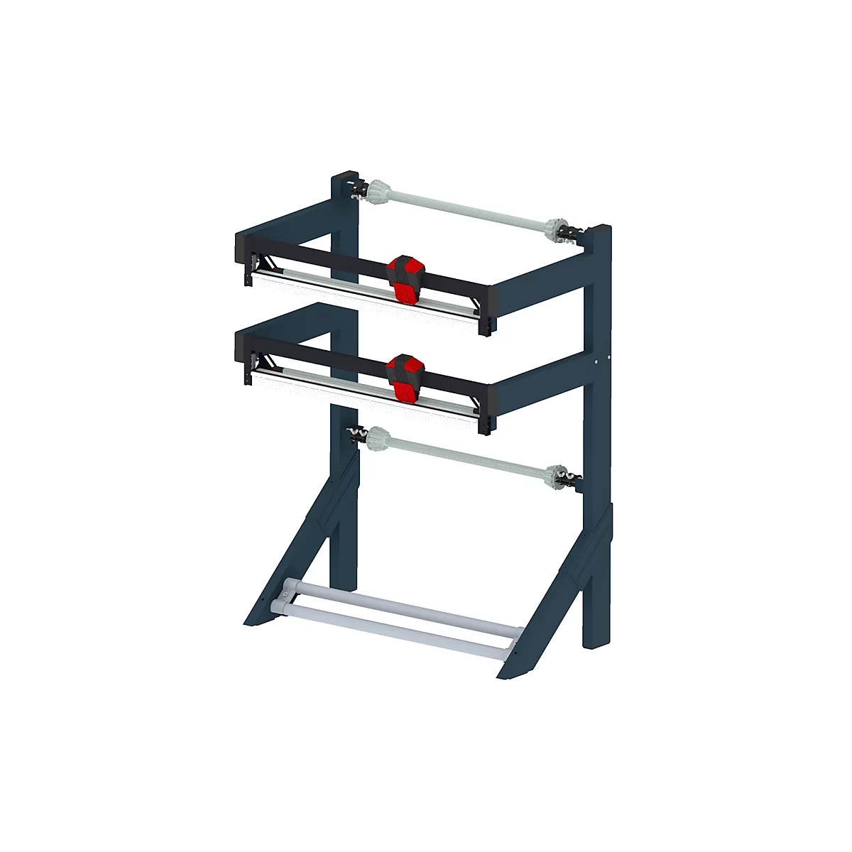 Portarrollos con dispositivo de corte doble, anchura de corte 750 mm