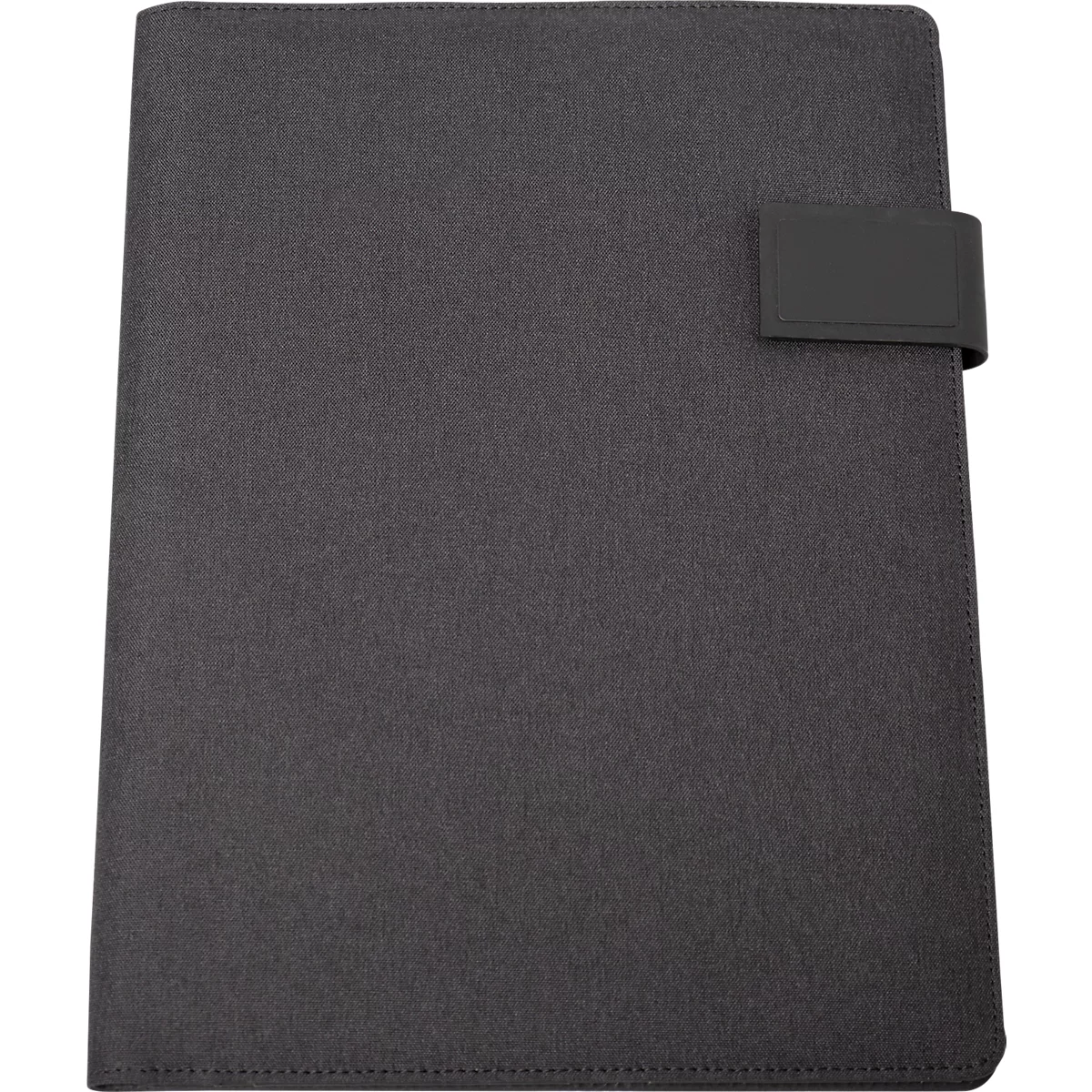 Porte-bloc Lightpak®, A4, liens multifonctions, 1 pochette, passant pour stylo, support pour portable/tablette, 1 bloc, fermeture magnétique, RPET, anthracite