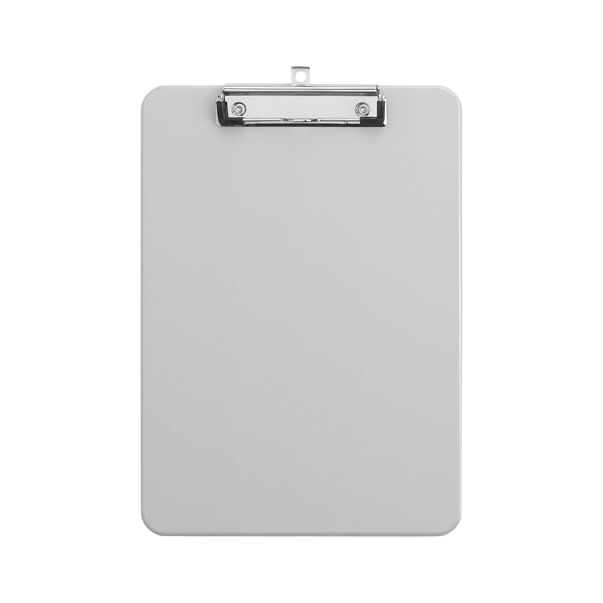 Porte-bloc MAUL, format A4, plastique, avec œillet de suspension, gris