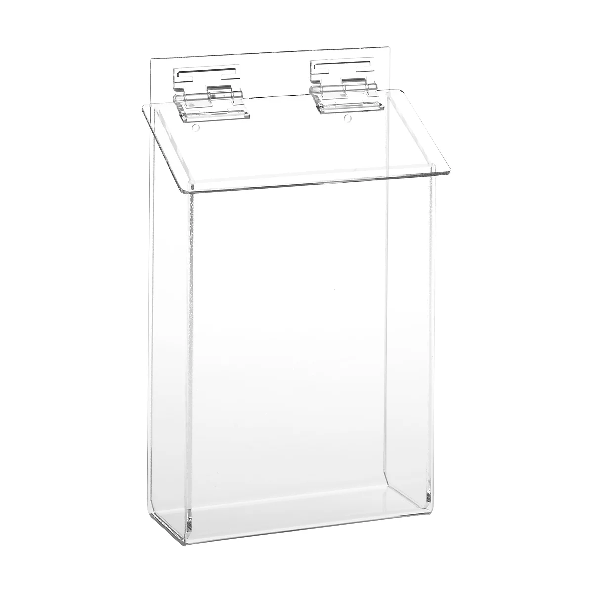 Porte brochures extérieur, transparent, pour format A5, l. 180 x P 75 x H 285 mm