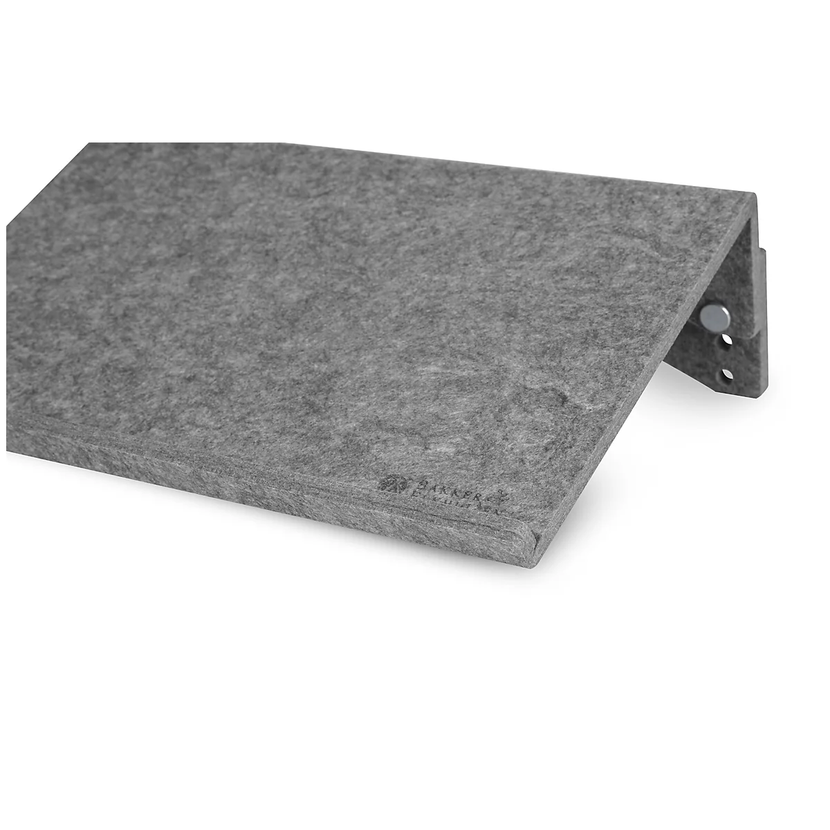 Porte-documents Circular-Line Bakker Elkhuizen FlexDoc, 60% de matériaux recyclés, L 385 x P 260 x H 80 mm, gris clair