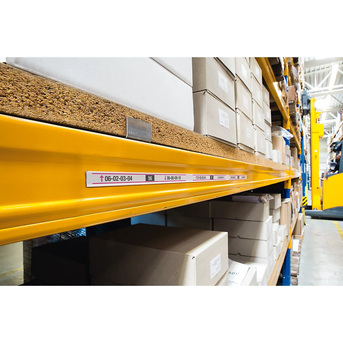 Porte-étiquettes adhésifs SCANFIX, découpable et scannable, L 1000 x l. 20 mm, 25 pièces