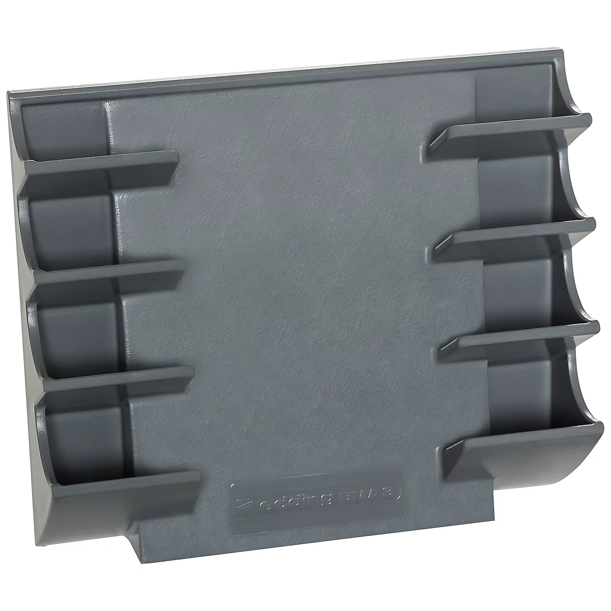Porte-marqueurs à whiteboard e-BMA3 Edding, magnétique, pour 4 marqueurs max., l. 158 x P 136 x H 42 mm