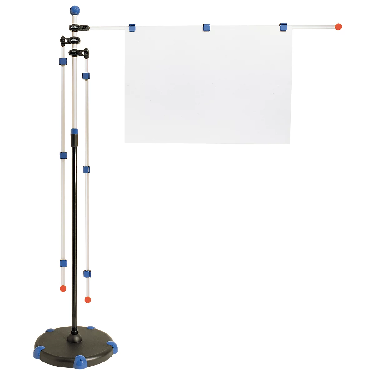 Porte-plans mobile, gris clair