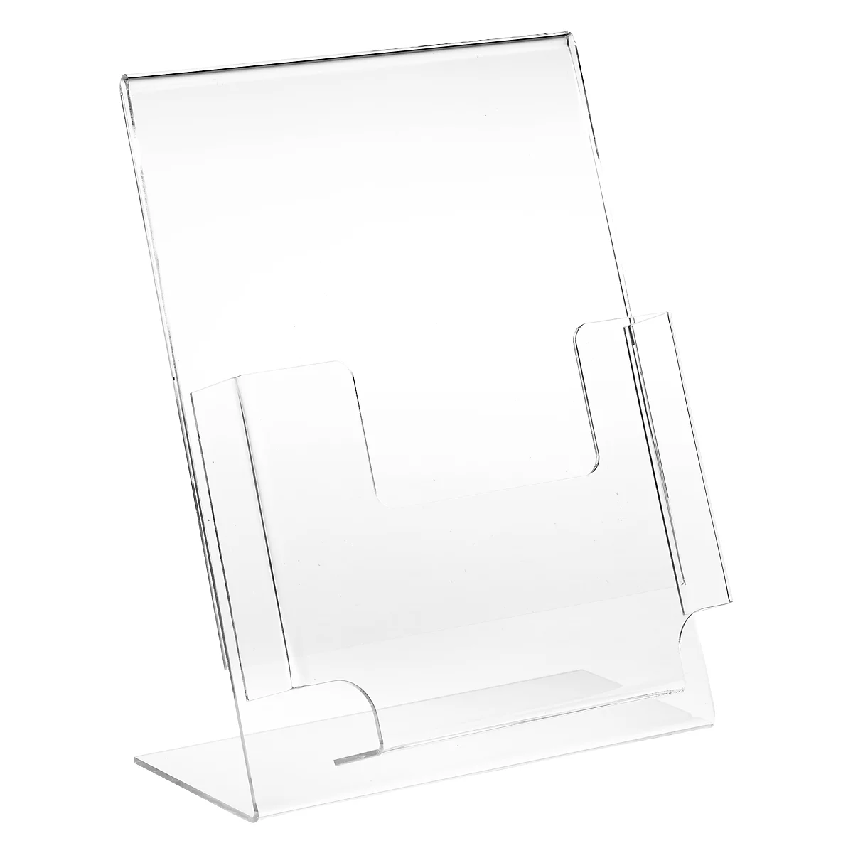 Porte-prospectus, compartiment distributeur, format A5
