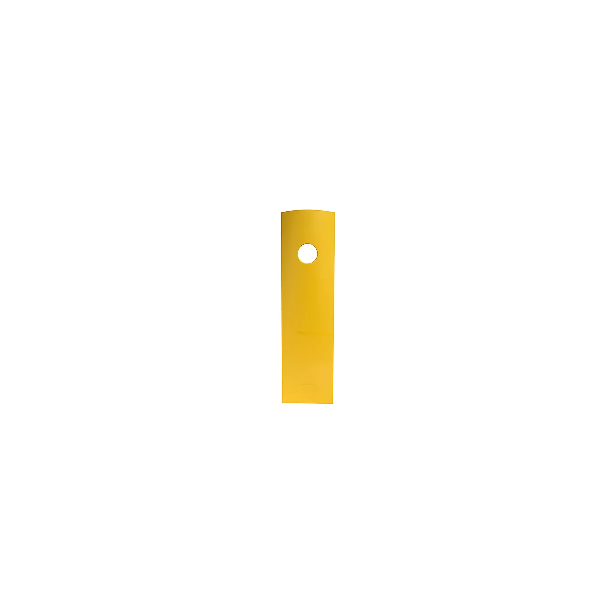 Porte-revue Exacompta BEE BLUE Pen Cube, pour documents au format A4+, avec trou de préhension, plastique, jaune safran, 6 pièces