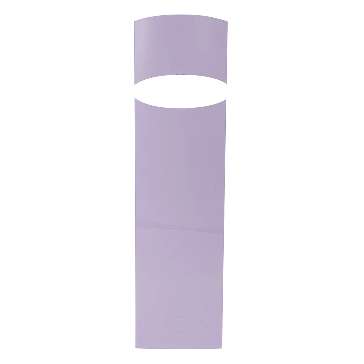 Porte-revue Exacompta MAG-CUBE Aquarel, pour documents au format A4+, avec trou de préhension, plastique, mauve, 6 pièces