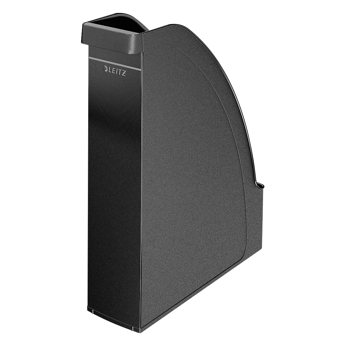 Porte-revues 2476 LEITZ®, l. de la tranche 70 mm, polystyrène, 6 p., noir
