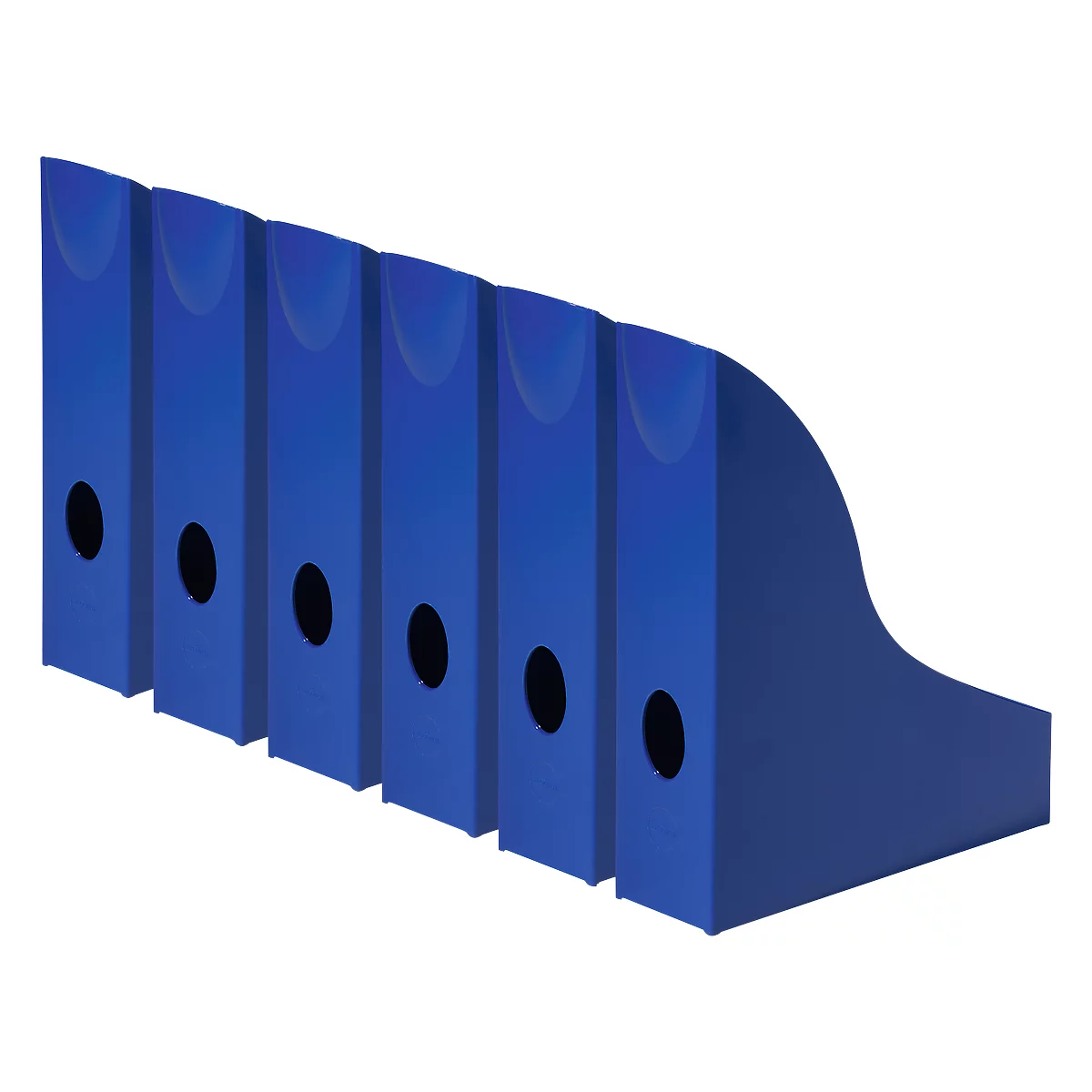 Porte-revues Basic DURABLE, format A4, polystyrène, bleu