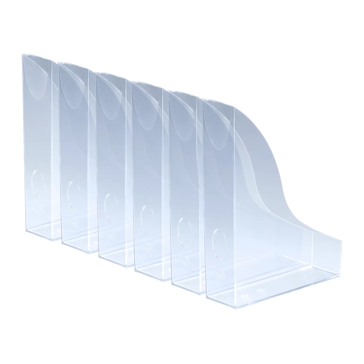 Porte-revues Basic DURABLE, format A4, polystyrène, transparent