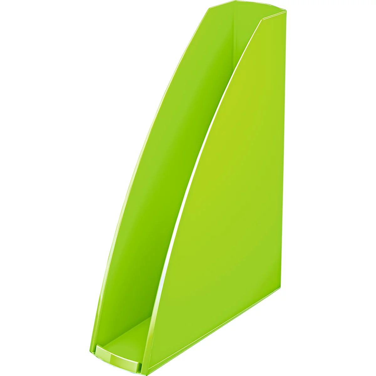 Porte-revues WOW 5277 LEITZ®, largeur 75 mm, vert, 6 p.