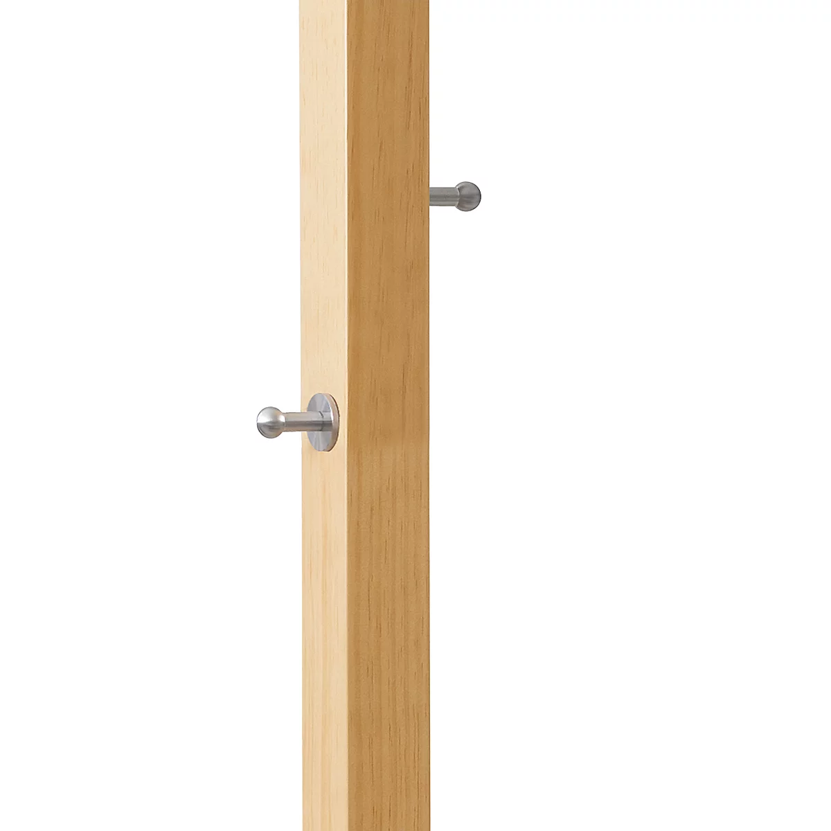 Portemanteau Easycloth, en bois massif, avec porte-parapluie, noir