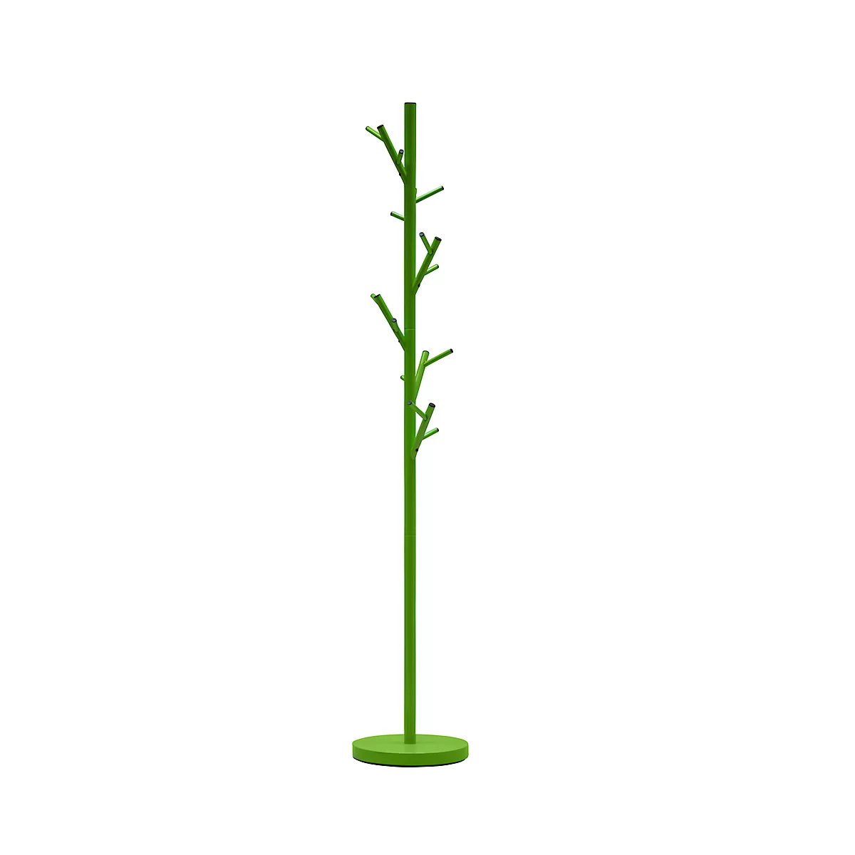 Portemanteau Tree - métal - 18 crochets - vert