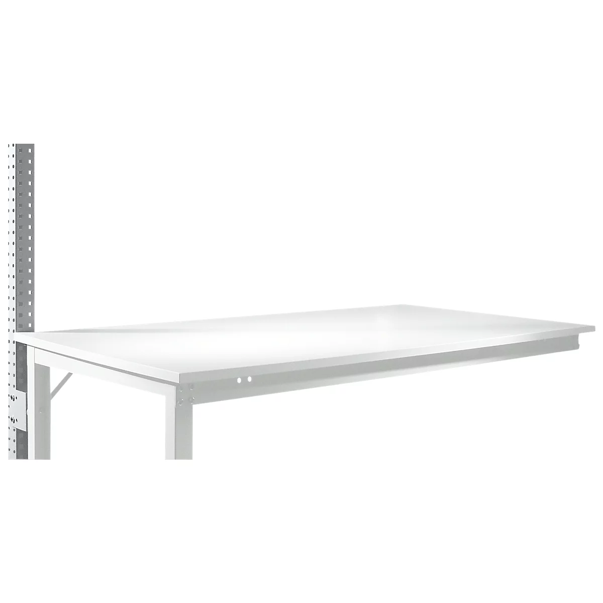 Portique, bas, table d'extension SPEZIAL table de travail/établi UNIVERSAL/PROFI, alu argent