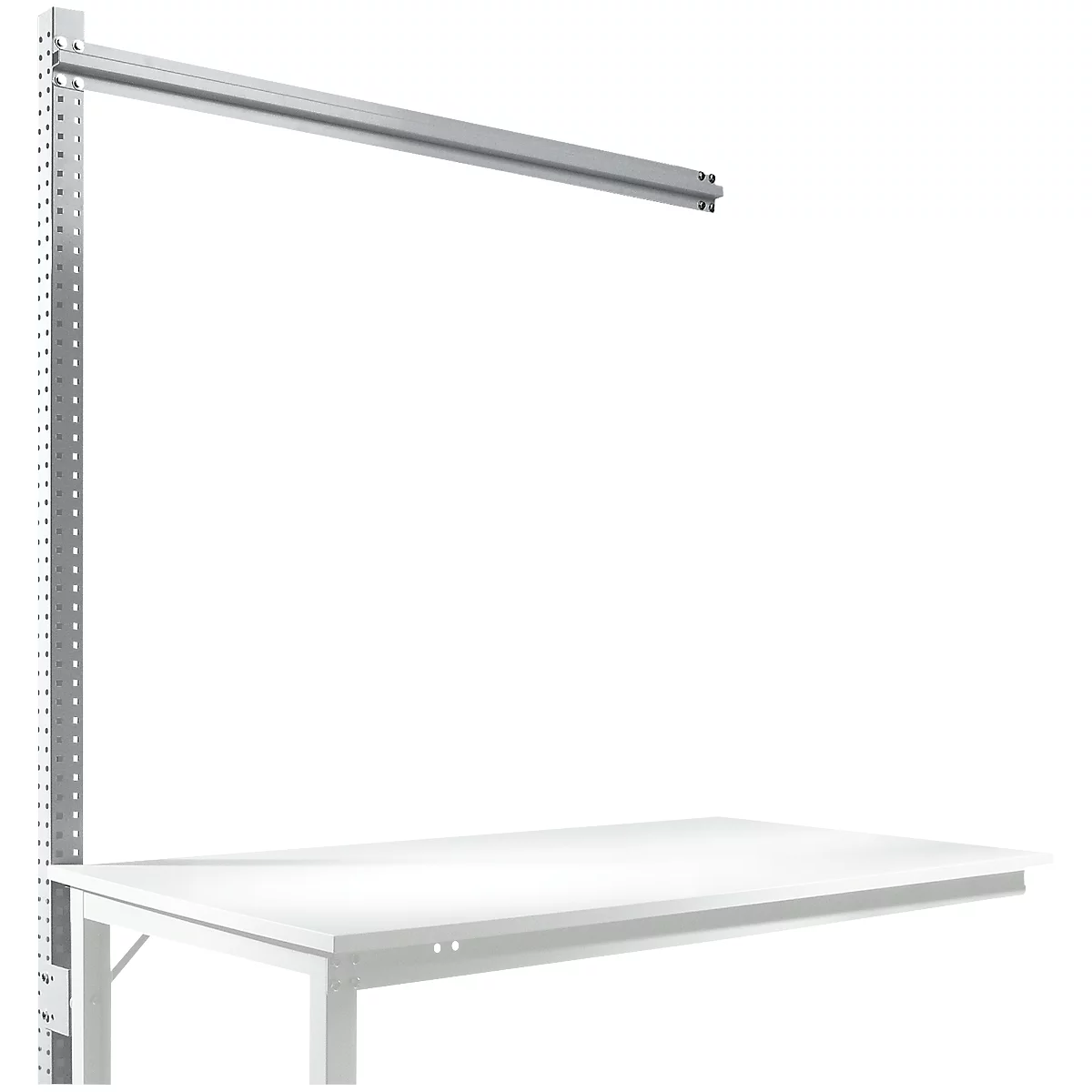 Portique p. table d'extension STANDARD syst. table travail/établi UNIVERSAL/PROFI, 1500 mm, alu argent
