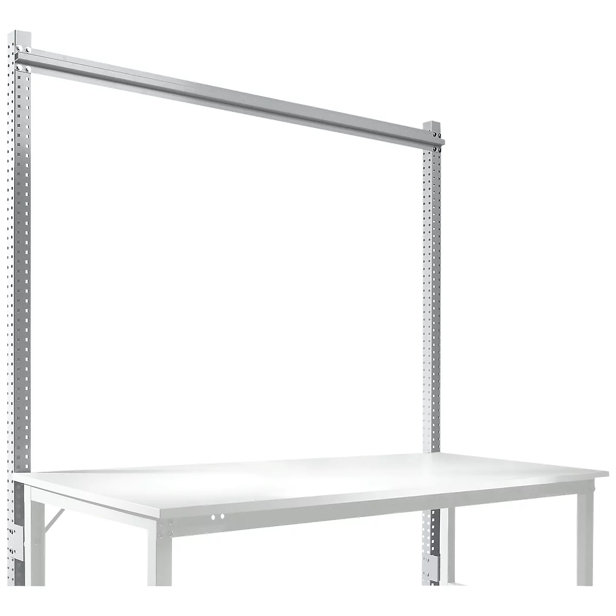 Portique, Poste de travail modulaire STANDARD système table de travail/établi UNIVERSAL/PROFI, 1750 mm, alu argent