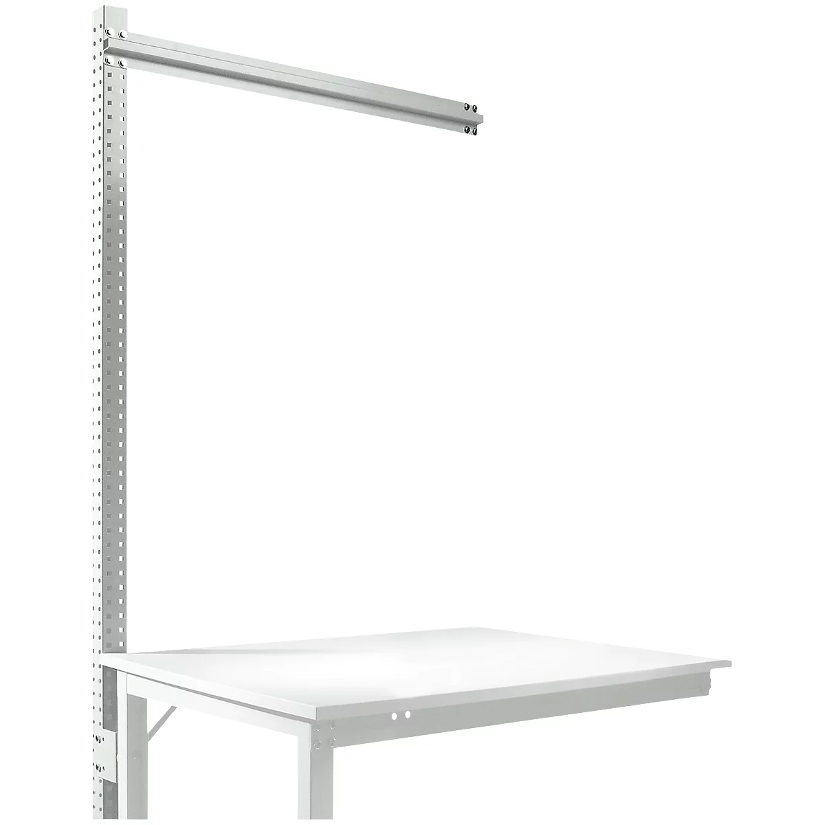 Portique, table d'extension SPEZIAL, système table de travail/établi UNIVERSAL/PROFI, 1250 mm, gris clair