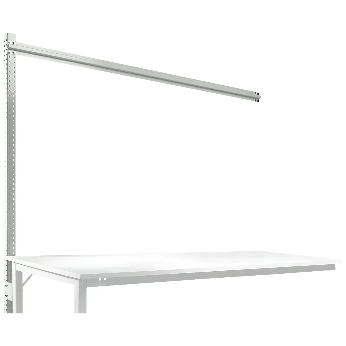 Portique, table d'extension SPEZIAL, système table de travail/établi UNIVERSAL/PROFI, 2000 mm, gris clair