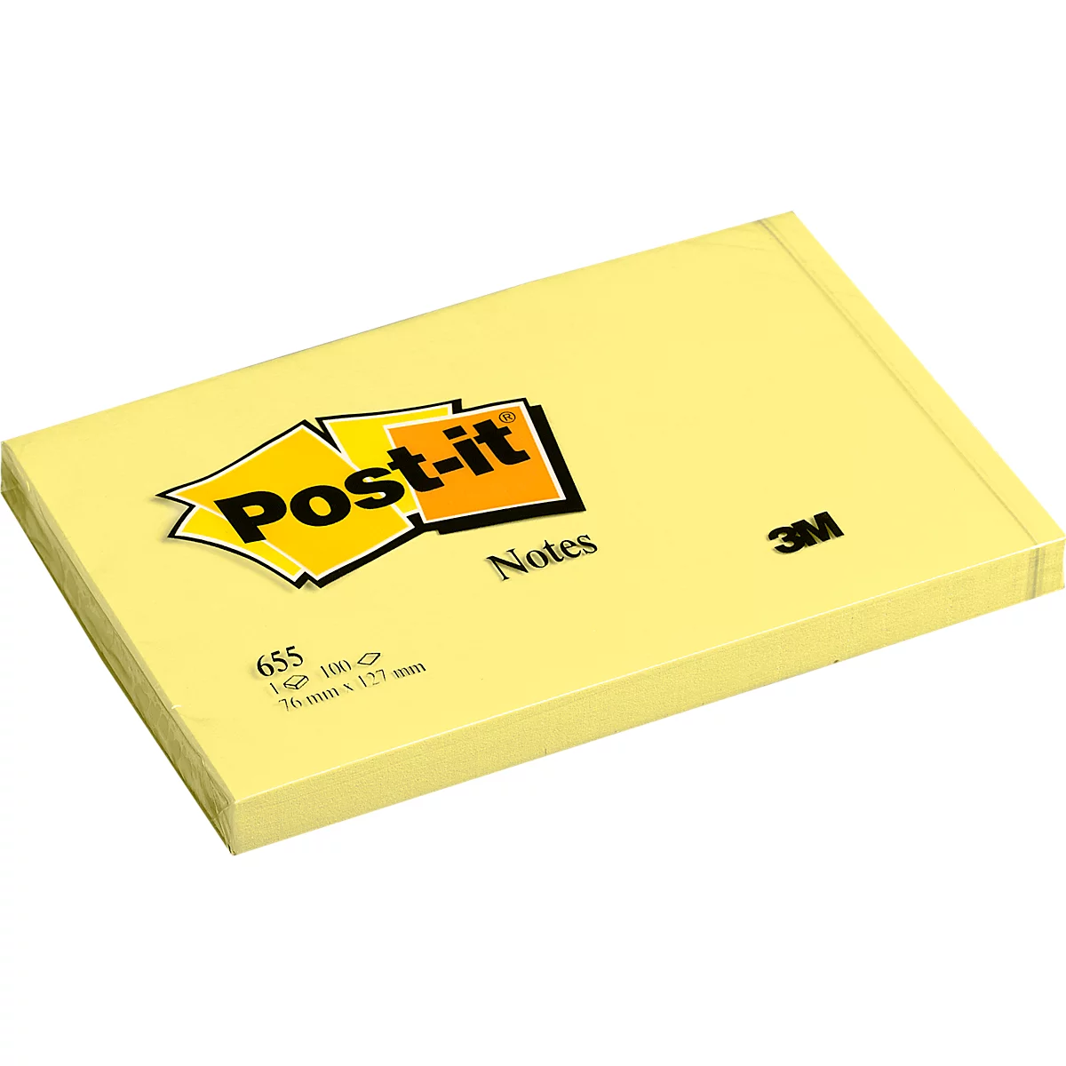 POST-IT Haftnotizen 655, 127 mm x 76 mm