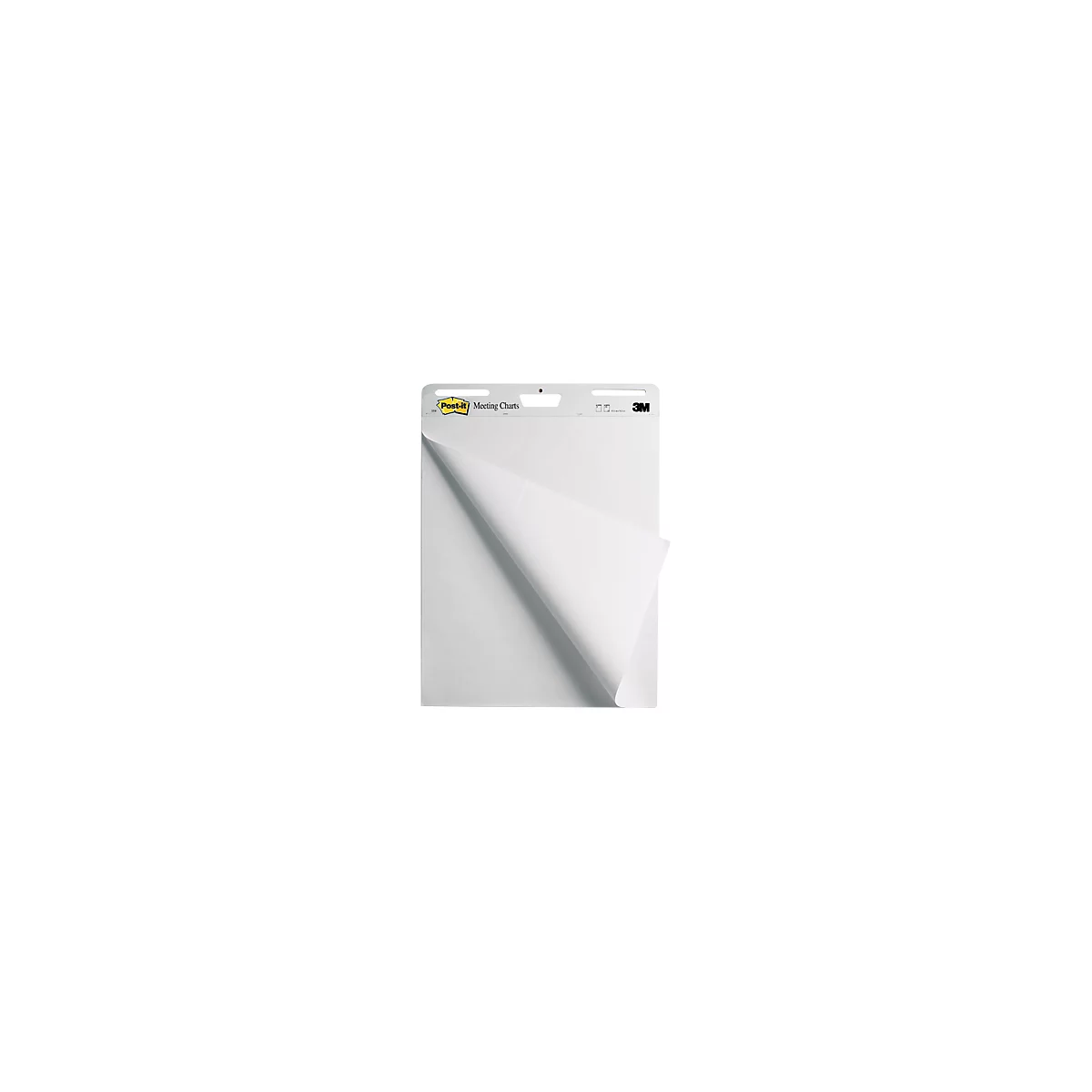 Post-it® Meeting Chart - blanco - 2 charts à 30 vellen 