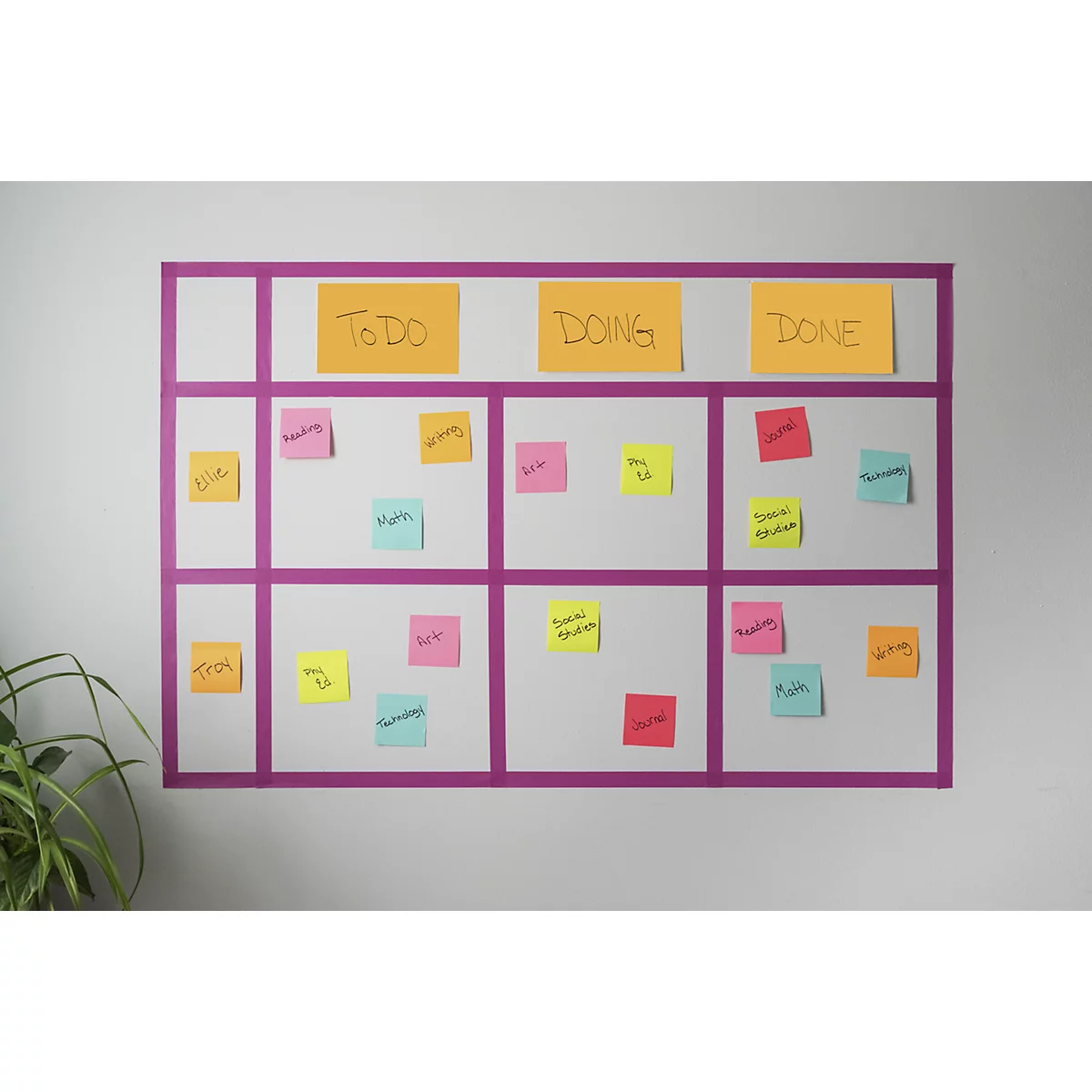 POST-IT sticky notes Super Sticky Notes Cosmic 622-12SS-COS, 48 x 48 mm, verwijderbaar, cellofaanvrije verpakking, gekleurd, 12 x 90 vellen