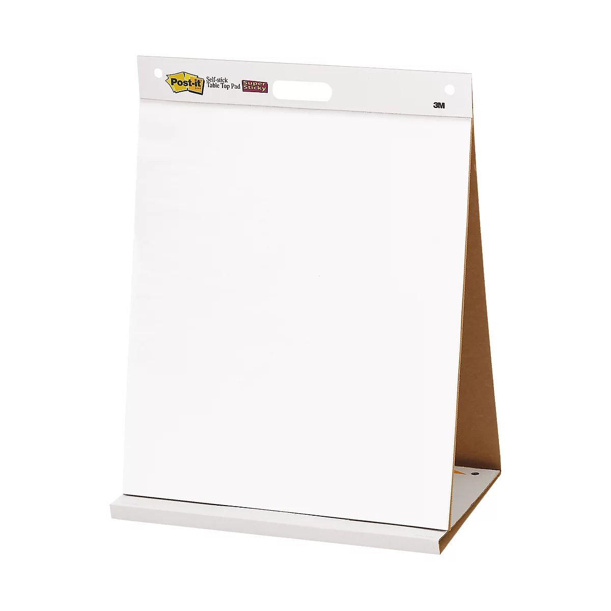 Post-it® Super Sticky Meeting Charts 563R, B 508 x H 584 mm, 1 Block/20 Blatt, weiß, blanko