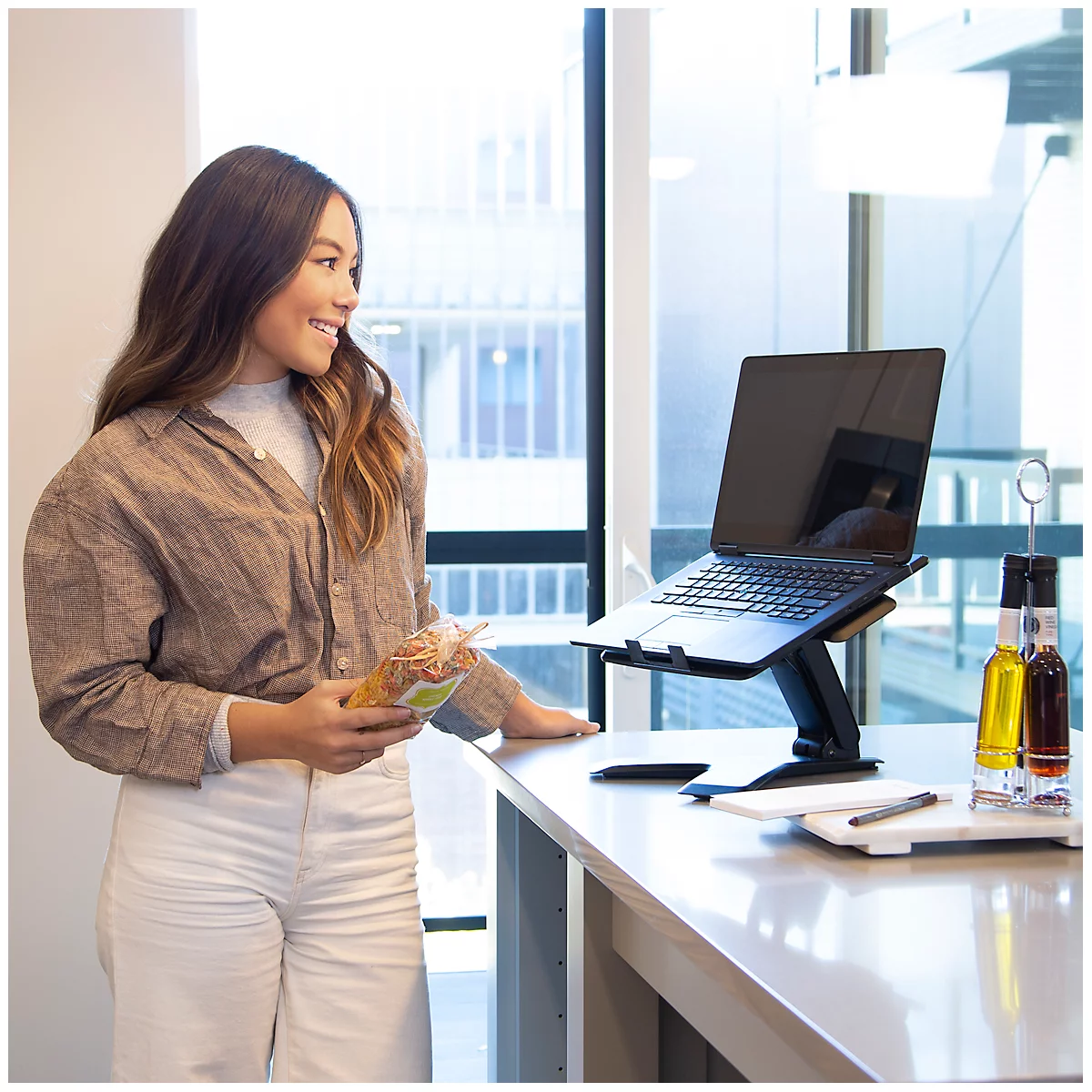 Poste de travail assis/debout WorkFit-A Ergotron
