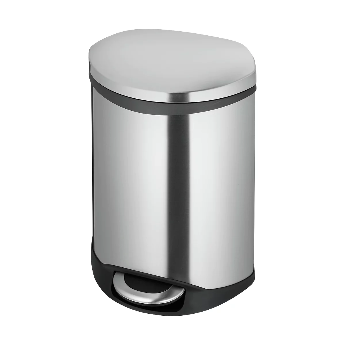 Poubelle à pédale en inox Soft Close, 30 litres