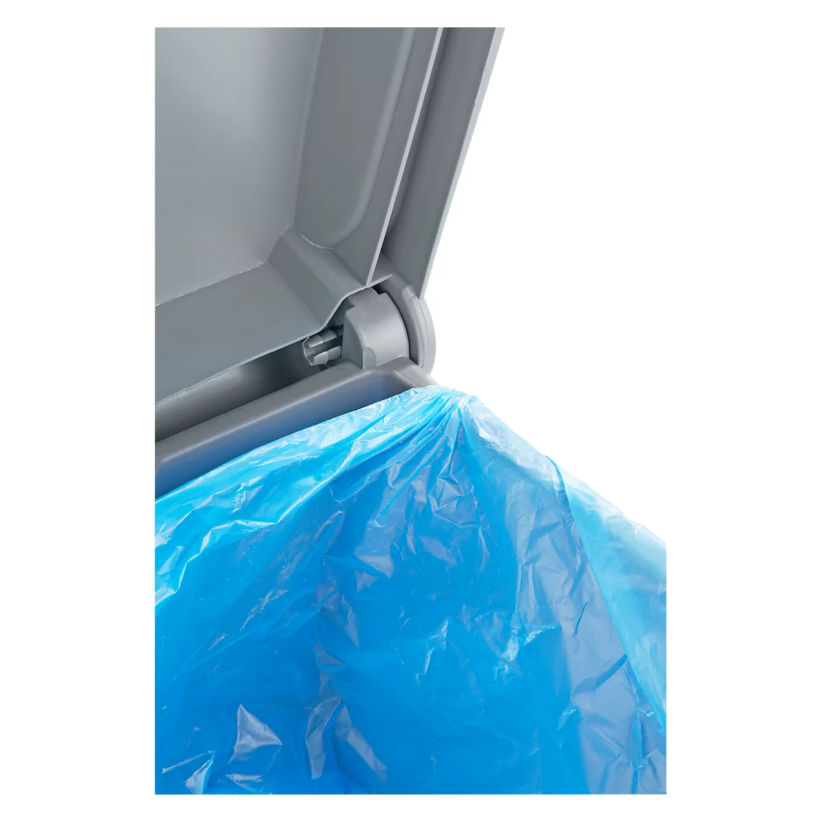 Poubelle pour tri sélectif, 30 L, gris