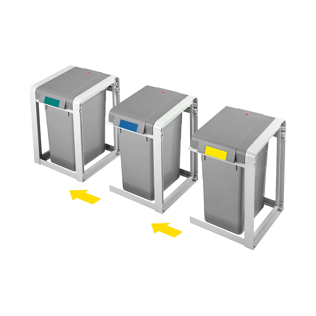 Poubelle pour tri sélectif, module de base