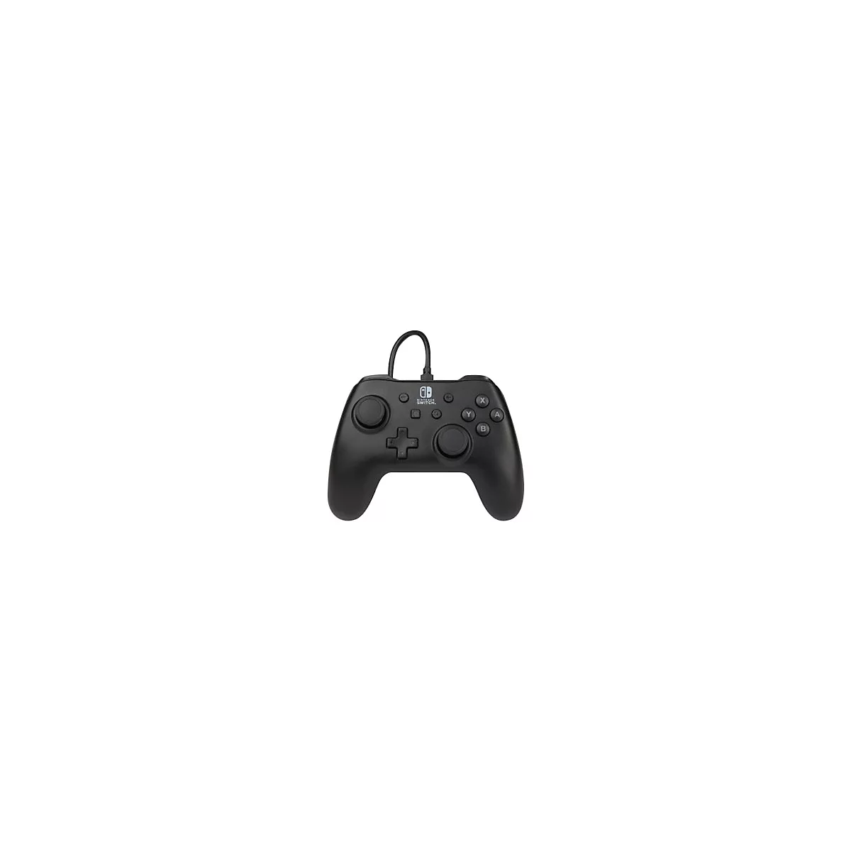 PowerA - Game Pad - kabelgebunden - mattschwarz - für Nintendo Switch