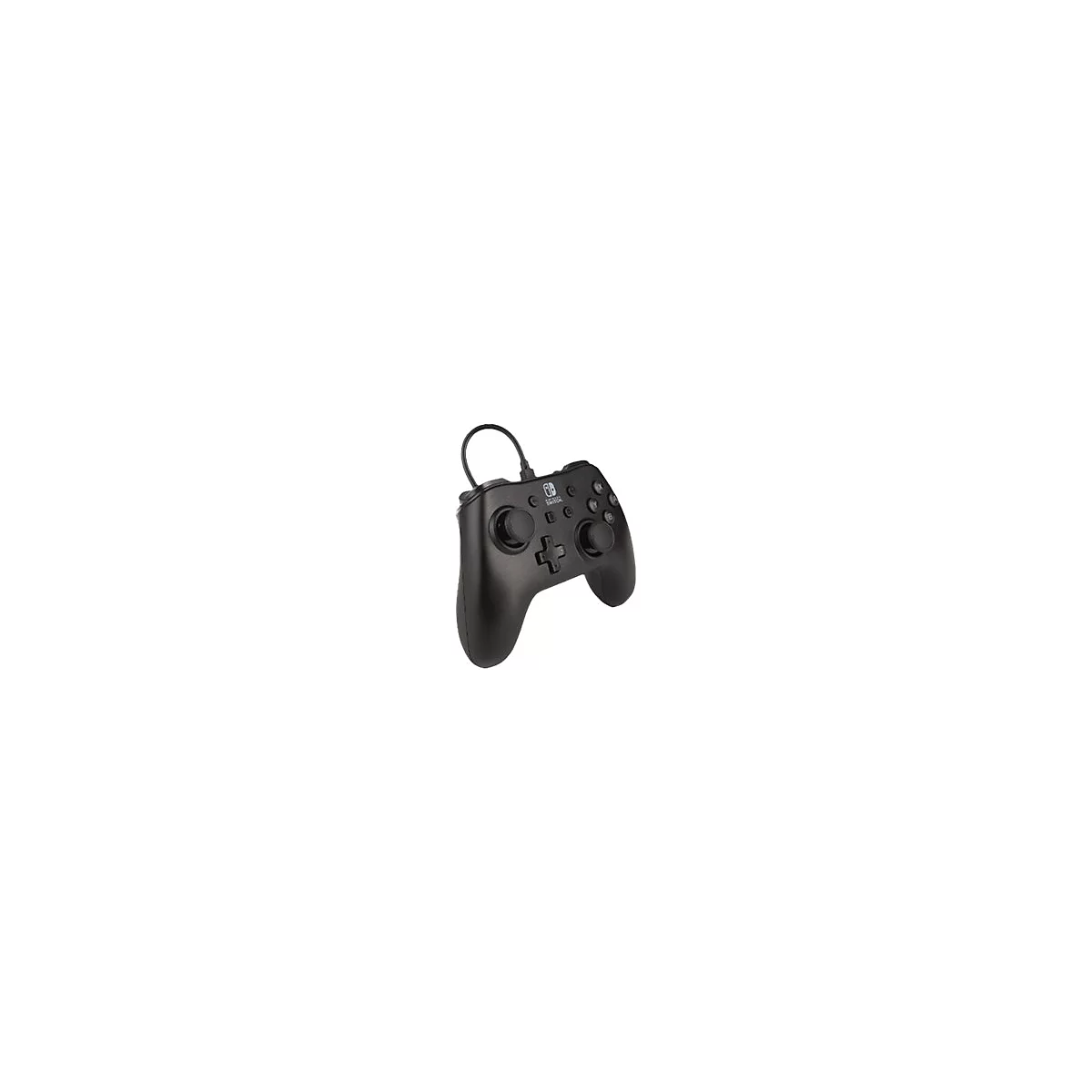 PowerA - Game Pad - kabelgebunden - mattschwarz - für Nintendo Switch