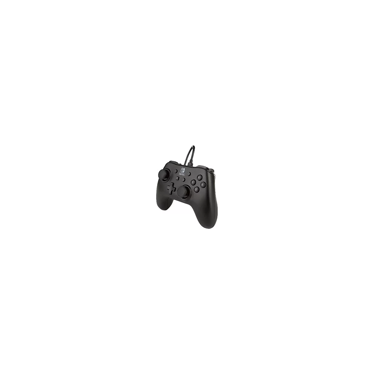 PowerA - Game Pad - kabelgebunden - mattschwarz - für Nintendo Switch