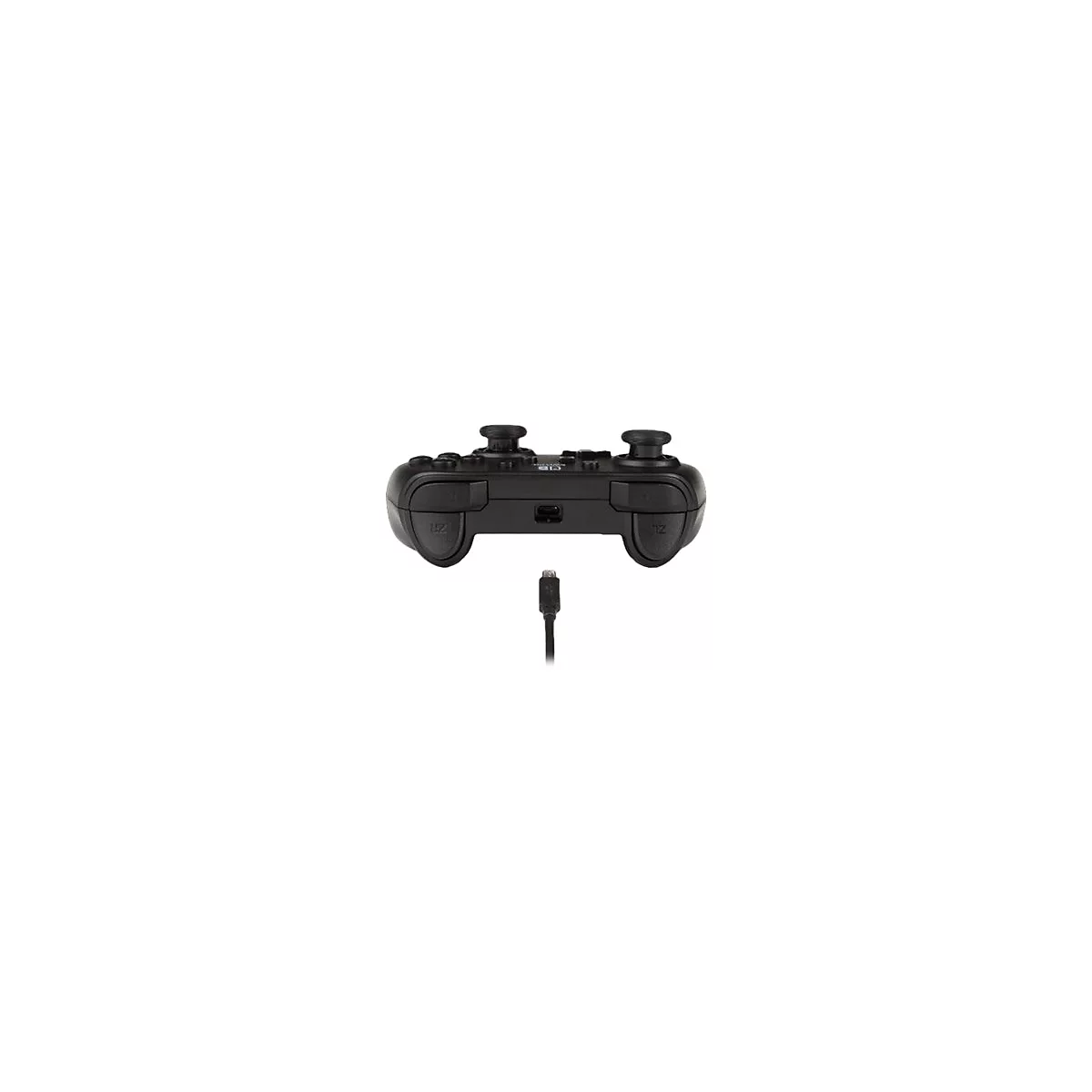 PowerA - Game Pad - kabelgebunden - mattschwarz - für Nintendo Switch