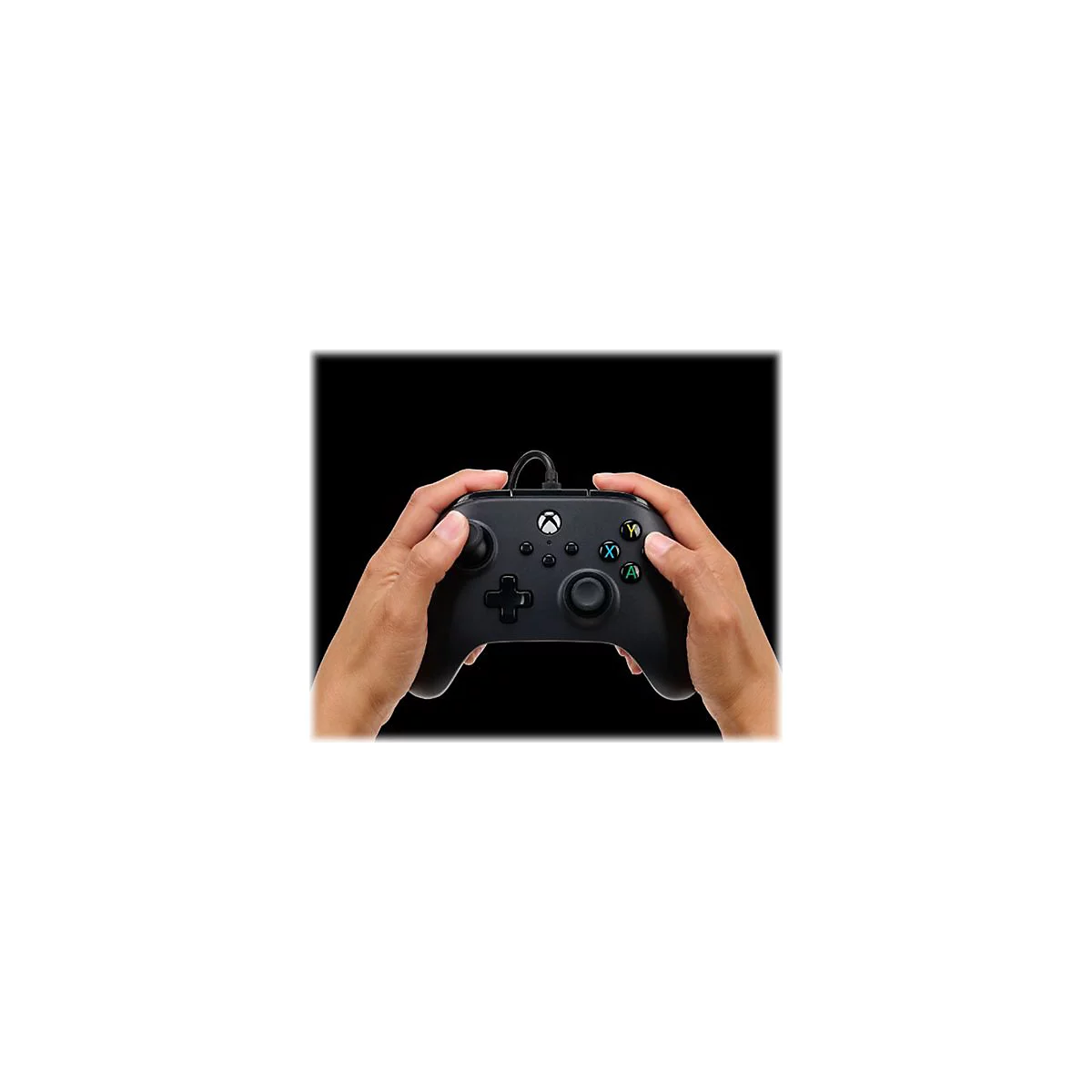 PowerA Wired Controller - Game Pad - kabelgebunden - Schwarz - für Microsoft Xbox One, Microsoft Xbox Series S, Microsoft Xbox Series X