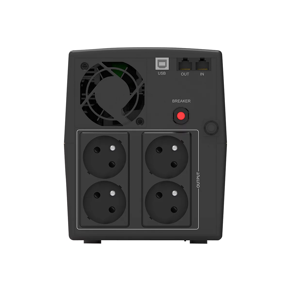 PowerWalker Basic VI 1500 STL FR - USV - 900 Watt - 1500 VA