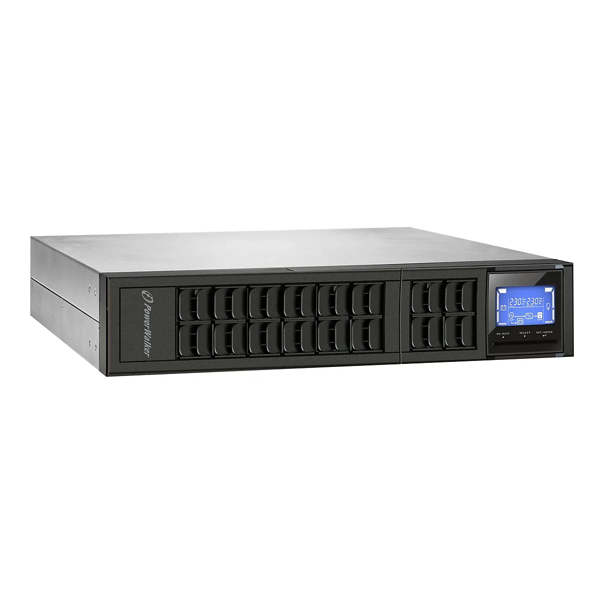 PowerWalker VFI 1000CRM LCD - USV - 800 Watt - 1000 VA