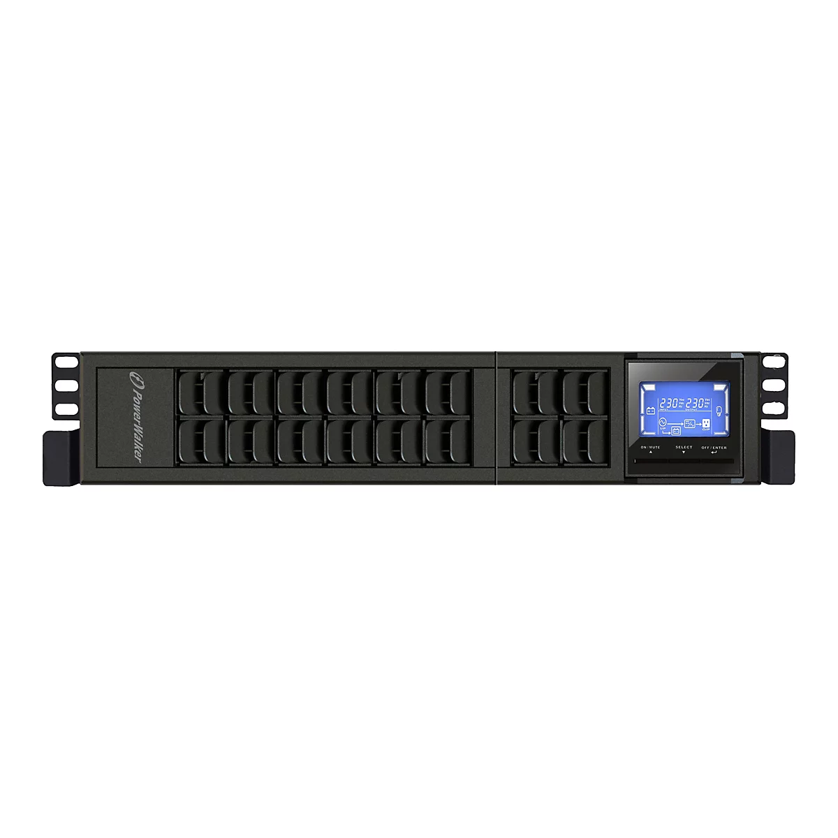 PowerWalker VFI 2000CRM LCD - USV - 1600 Watt - 2000 VA