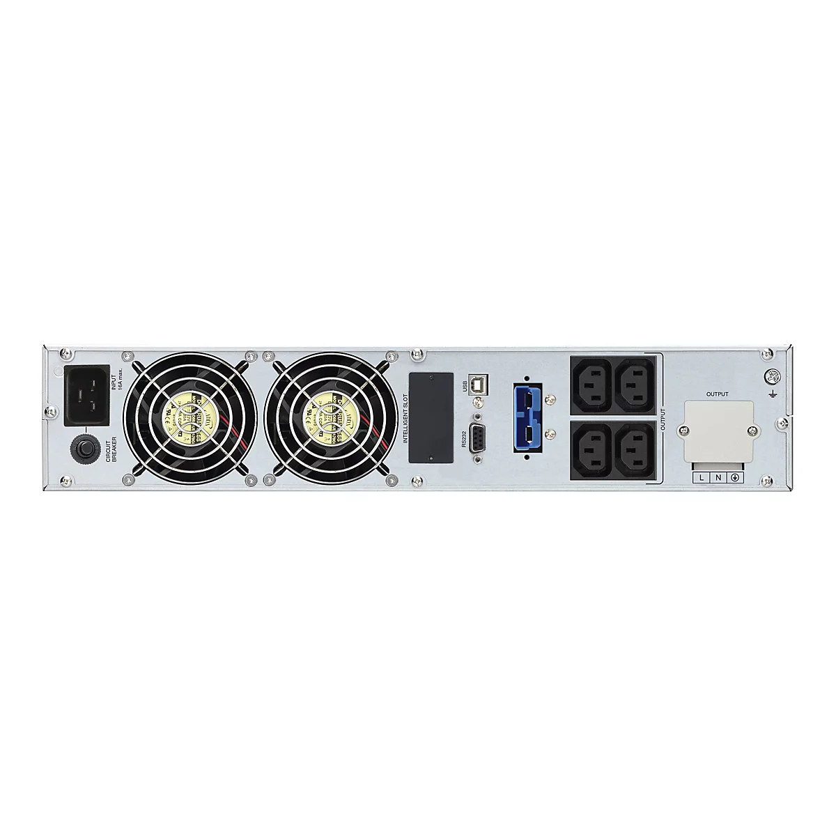 PowerWalker VFI 3000 CRM LCD - USV (in Rack montierbar/extern) - AC 110-300 V - 2400 Watt - 3000 VA - 9 Ah
