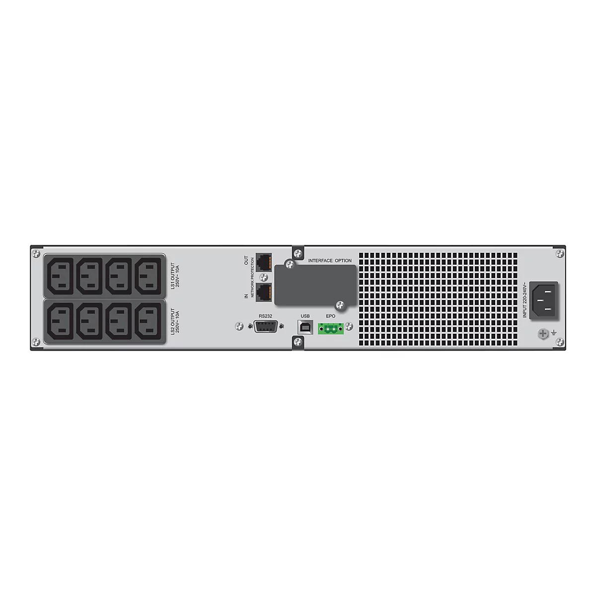PowerWalker VI 1000RT LCD - USV - Wechselstrom 220/230/240 V - 900 Watt - 1000 VA - 7 Ah