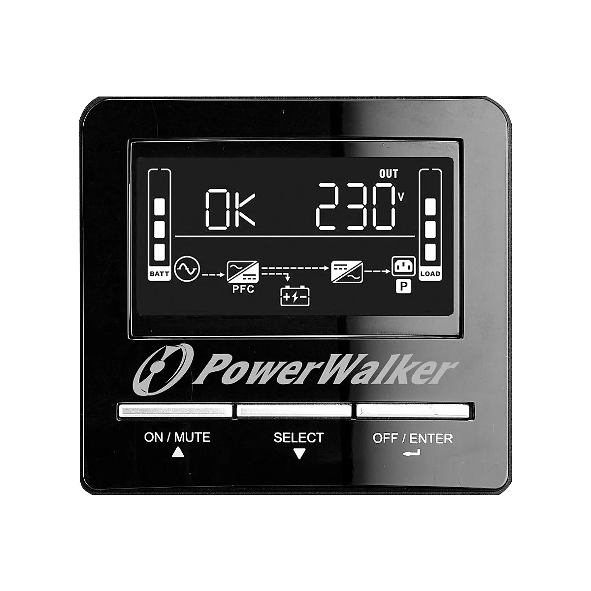 PowerWalker VI 2000 CW - USV - Wechselstrom 162 - 290 V - 1400 Watt - 2000 VA